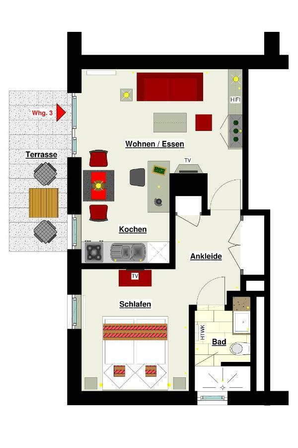 Apartment Geele Hus Nr. 3